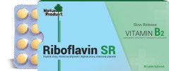 B2 Riboflavín s postupným uvoľňovaním 30 tbl