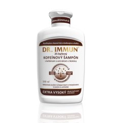 DR. IMMUN 25 bylinný šampón s kofeínom & extraktom z kávy