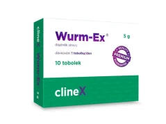 Clinex Wurm-Ex 10 kapsúl Proti parazitom v ľudskom tele