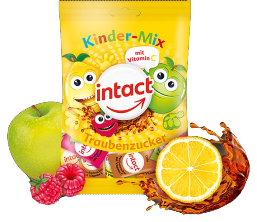 Intact hroznový cukor KINDERMIX 75 g