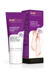 Krém na popraskané päty EXTRA plus + bambucké maslo SheFoot 75 ml