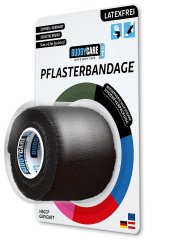 Náplasť BUDDYCARE 5cm x 4,5m čierna 1 ks