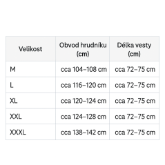 Pánska vlnená vesta - Merino vlna, prírodná