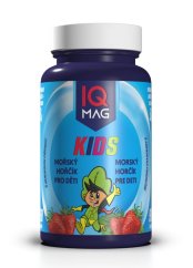 IQ Mag KIDS morský horčík pre deti s jahodovou príchuťou 90 cps