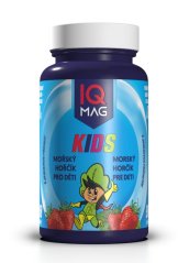 IQ Mag KIDS morský horčík pre deti s jahodovou príchuťou 90 cps