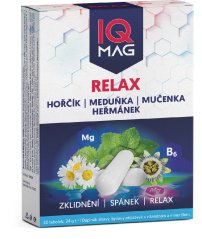 IQ Mag Relax Horčík s medovkou, mučenkou a harmančekom 30 cps