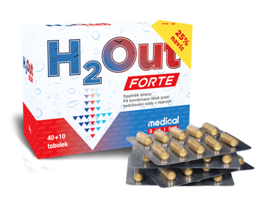 H2Out FORTE tob.50 pre Odvodnenie organizmu