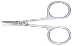 Nožnice detské zahnuté, okrúhle, nerez 8 cm NIPPES Solingen