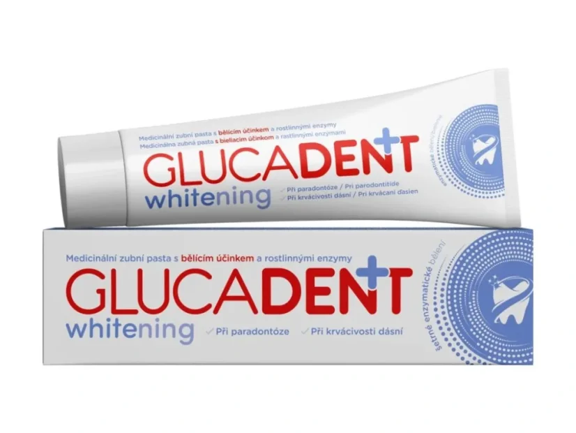 Glucadent Whitening zubná pasta s bieliacim účinkom