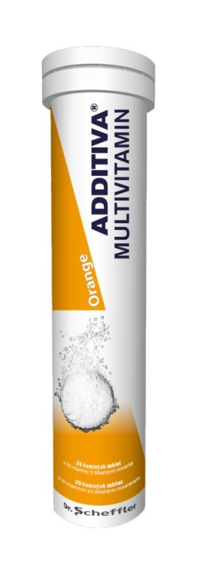 Multivitamín ORANGE šum. tablety 20 ks