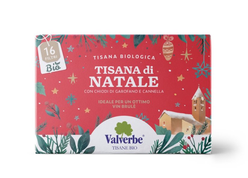 Valverbe Vianočný bylinný čaj 16 sáčkov (24 g)