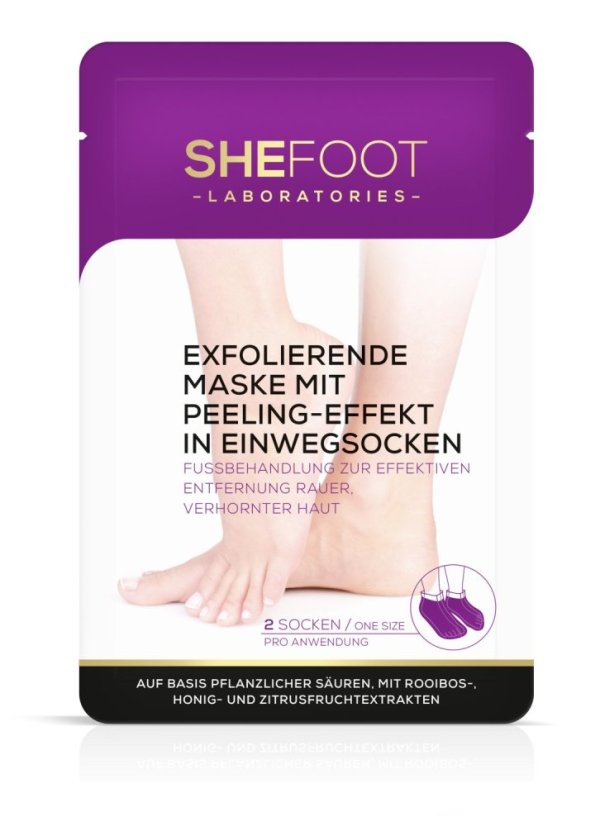 Exfoliačné ponožky s peelingovým účinkom 1 pár SheFoot