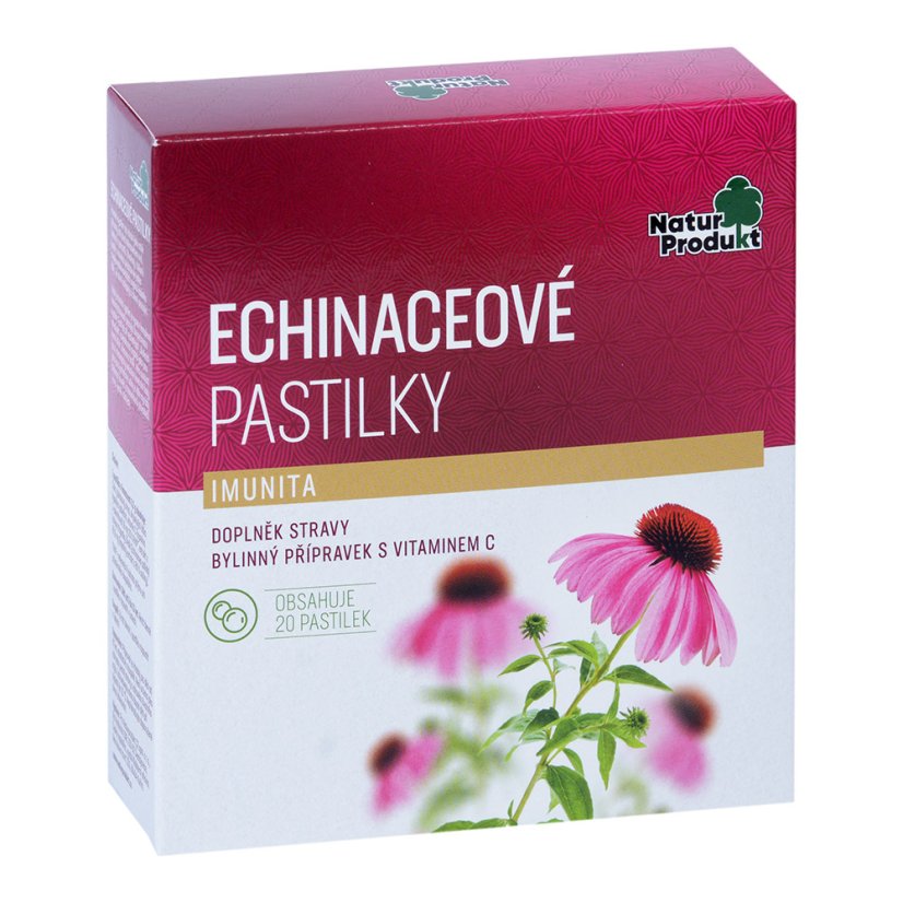 Naturprodukt Echinaceové pastilky 20 pást.