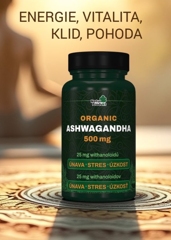 Ashwagandha 500 mg 60 tob Naturprodukt
