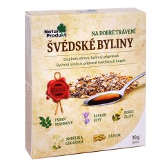 Naturprodukt Švédske byliny 30 g