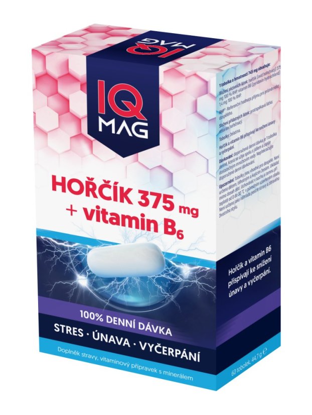 IQ Mag horčík s vitamínom B6