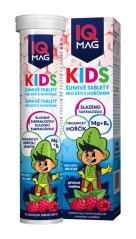 IQ Mag KIDS organický horčík pre deti 20 šum. tabliet