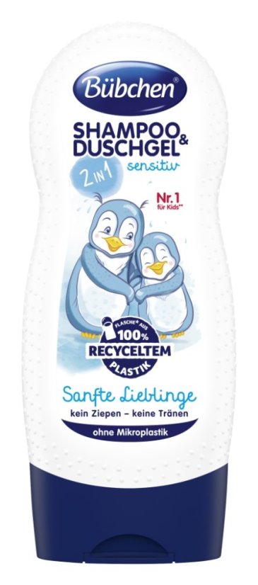 Bübchen detský šampón & sprchový gél Sensitive 230 ml