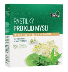 Naturprodukt Bylinné pastilky pre pokoj mysle 20 pást