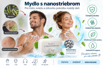 Mydlo s nano striebrom: na čo sa používa a pre akú pokožku je vhodné