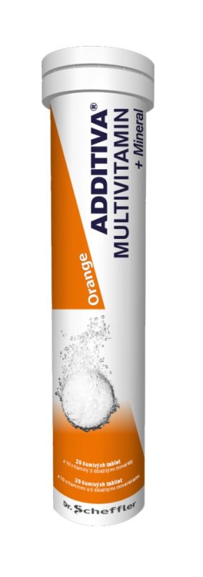 Multivitamín + Mineral ORANGE šum. tablety 20 ks
