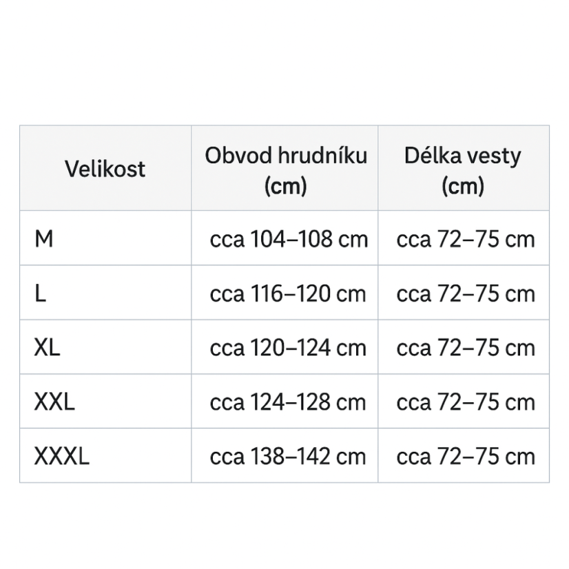 Pánska vlnená vesta - Merino vlna, prírodná - Veľkosť: XL