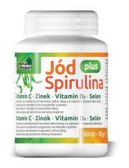 Naturprodukt Jód plus Spirulina + Zinok + Selén 60 tbl