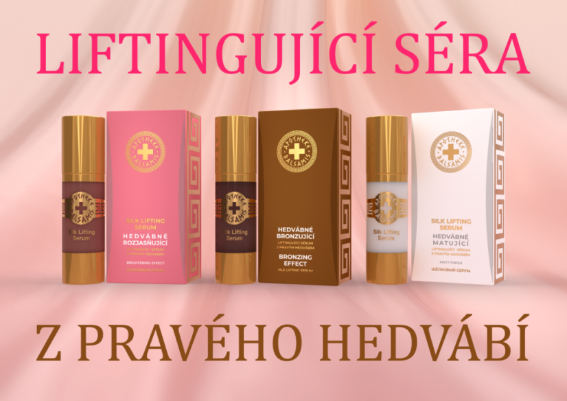 Bronzujúce hodvábne liftingujúce sérum Balsamis 30 ml