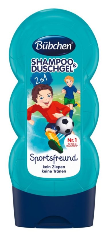 Bübchen Kids šampón & sprchový gél Sport 2 v 1 230 ml