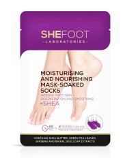 Vyživujúce a hydratačné ponožky s bambuckým maslom 1 pár SheFoot