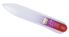 Pilník sklenený na nechty dúhový 9 cm NIPPES