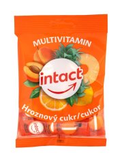 Intact hroznový cukor MULTIVITAMÍN pastilky 75 g