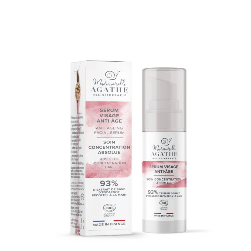 Mademoiselle Agathe Anti-aging sérum 30 ml s 93% šnečieho extraktu