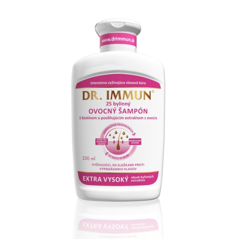 DR. IMMUN Bylinný ovocný šampón 25 bylín