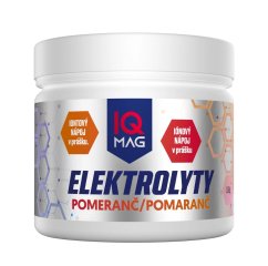 IQ MAG Elektrolyty Pomaranč 150 g – iónový nápoj s horčíkom, draslíkom a vápníkom