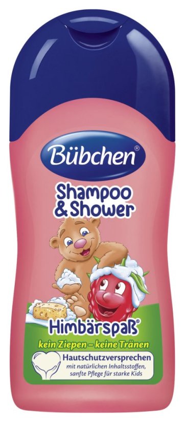 Bübchen Kids Šampón & sprchový gél Malina 50 ml